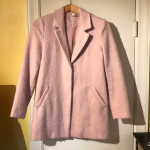 Forever 21 fuzzy pink jacket